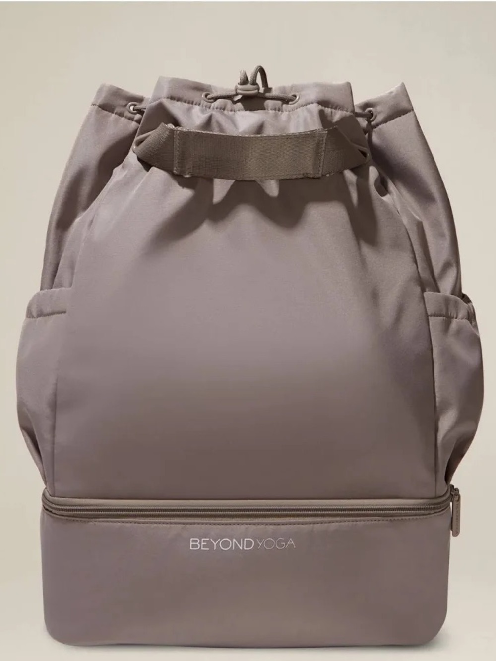 Beyond Yoga Convertible Gym Bag in Birch